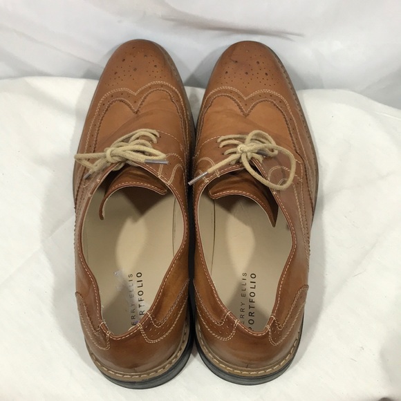 Perry Ellis men’s lace up dress shoes main image 6